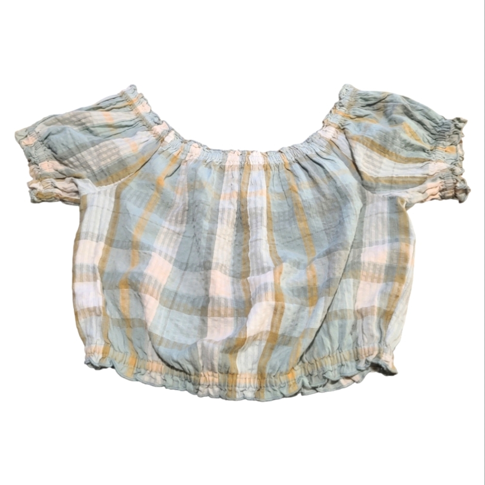 NWT American Eagle Off Shoulder Cropped Top Size Small - Picture 1 of 7